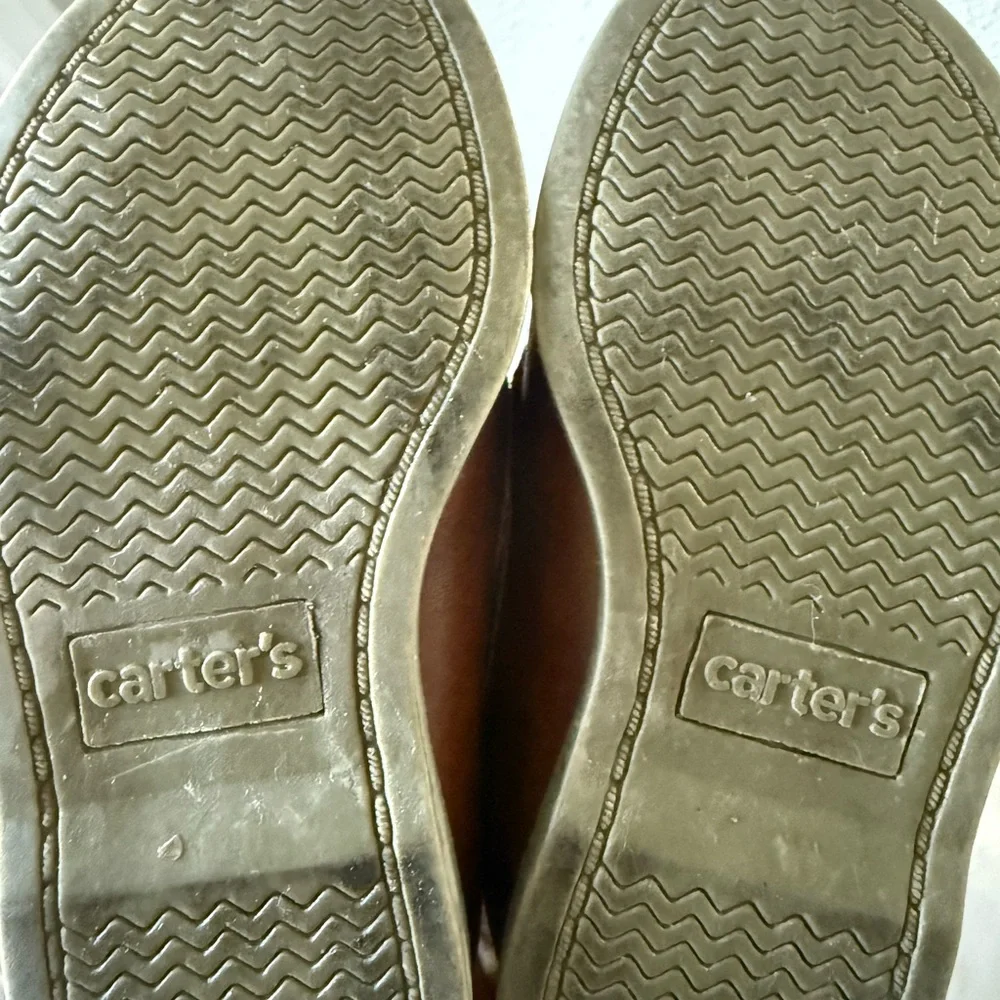 Carter's Brown Boat Shoes